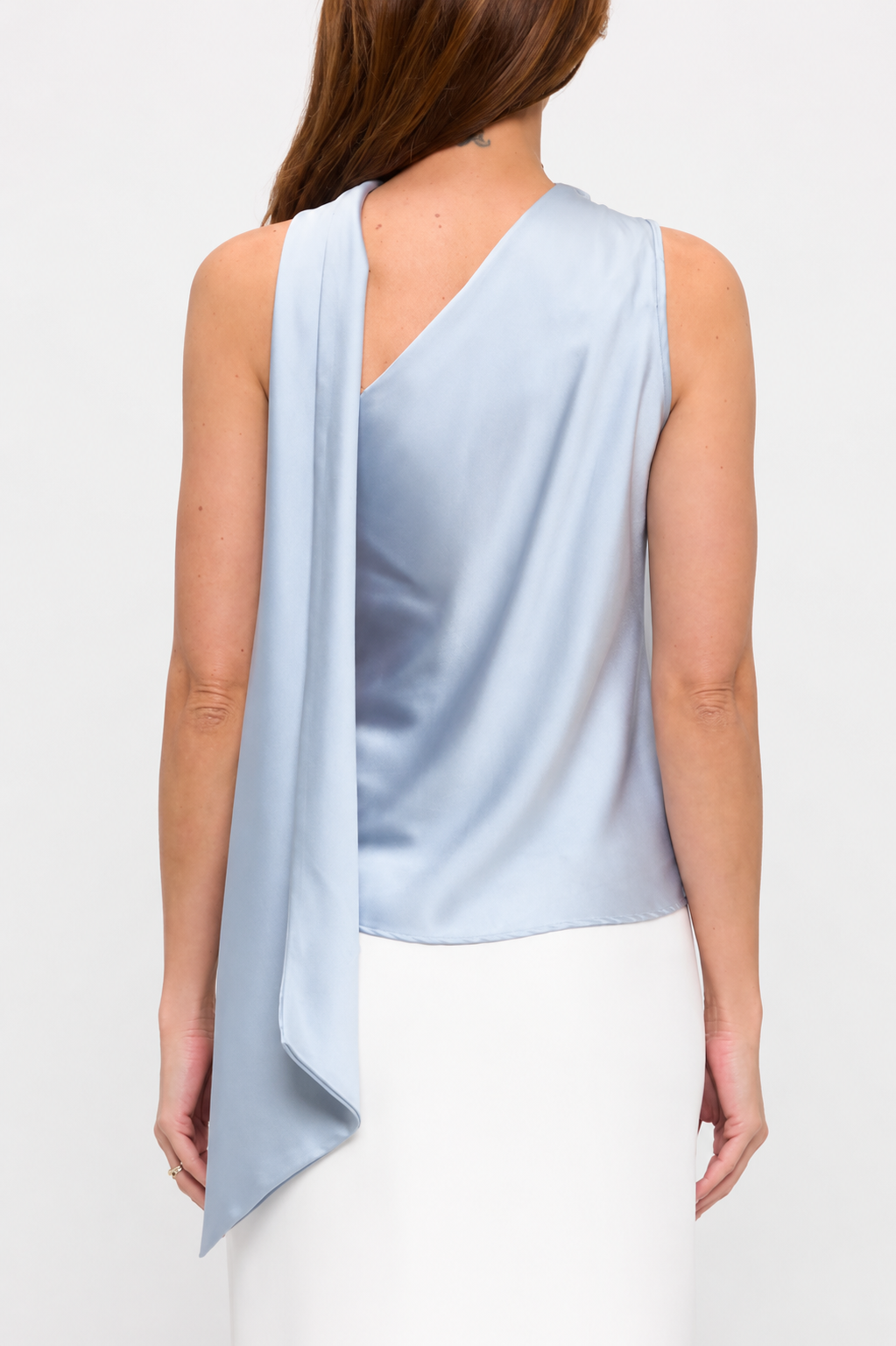 Cielito Lindo (One-Shoulder Satin Top)