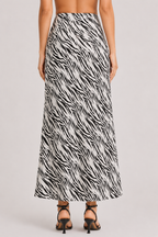 Midnight Zebra Skirt (True to size)