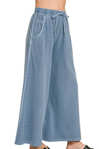 Capri Lounge Pants (Dusty Blue)