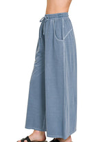 Capri Lounge Pants (Dusty Blue)